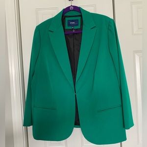 Eloquii Kelly Green blazer size 14